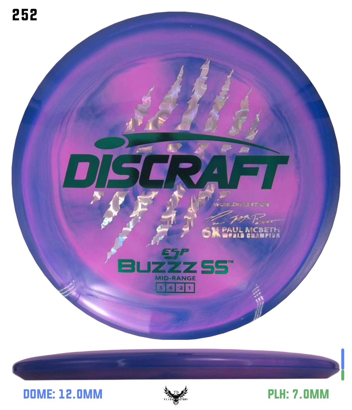 Discraft Paul McBeth 6 Claw ESP Buzzz SS - 2026 Worlds Edition (Page 2)