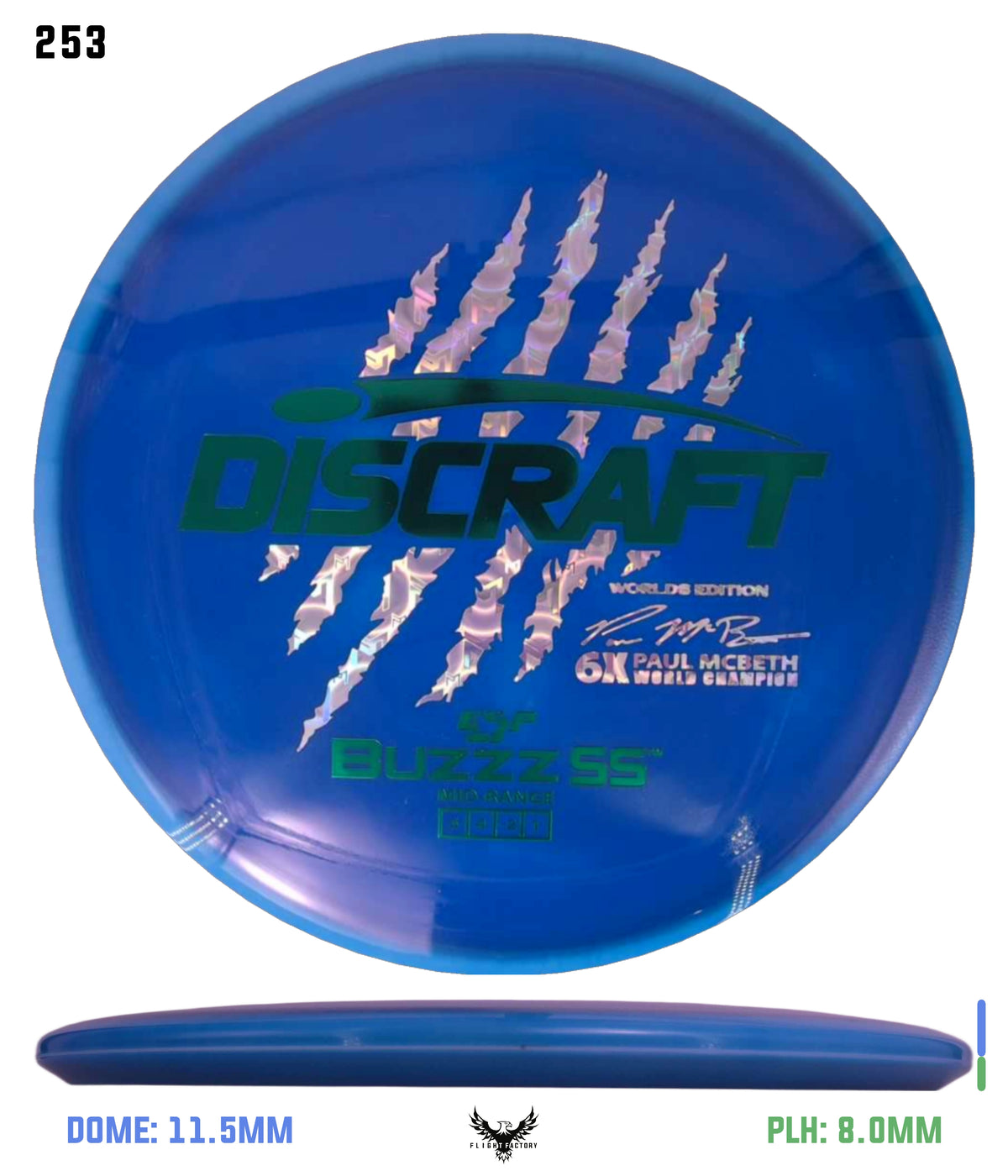 Discraft Paul McBeth 6 Claw ESP Buzzz SS - 2026 Worlds Edition (Page 2)