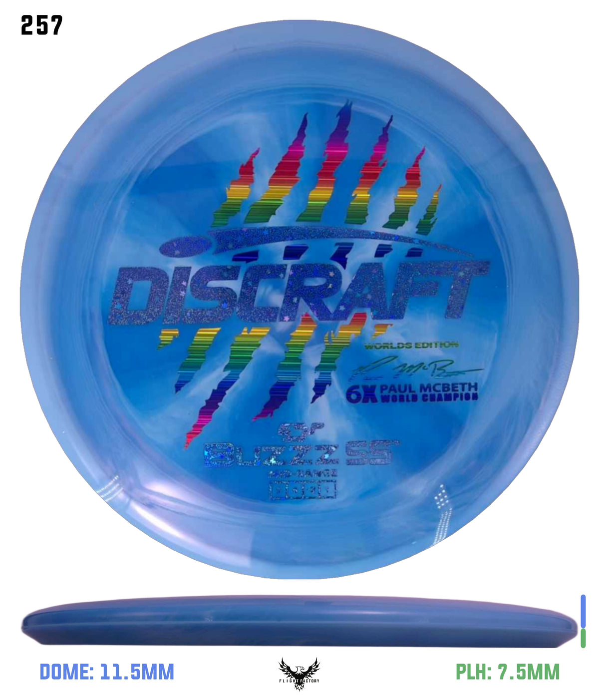 Discraft Paul McBeth 6 Claw ESP Buzzz SS - 2026 Worlds Edition (Page 2)