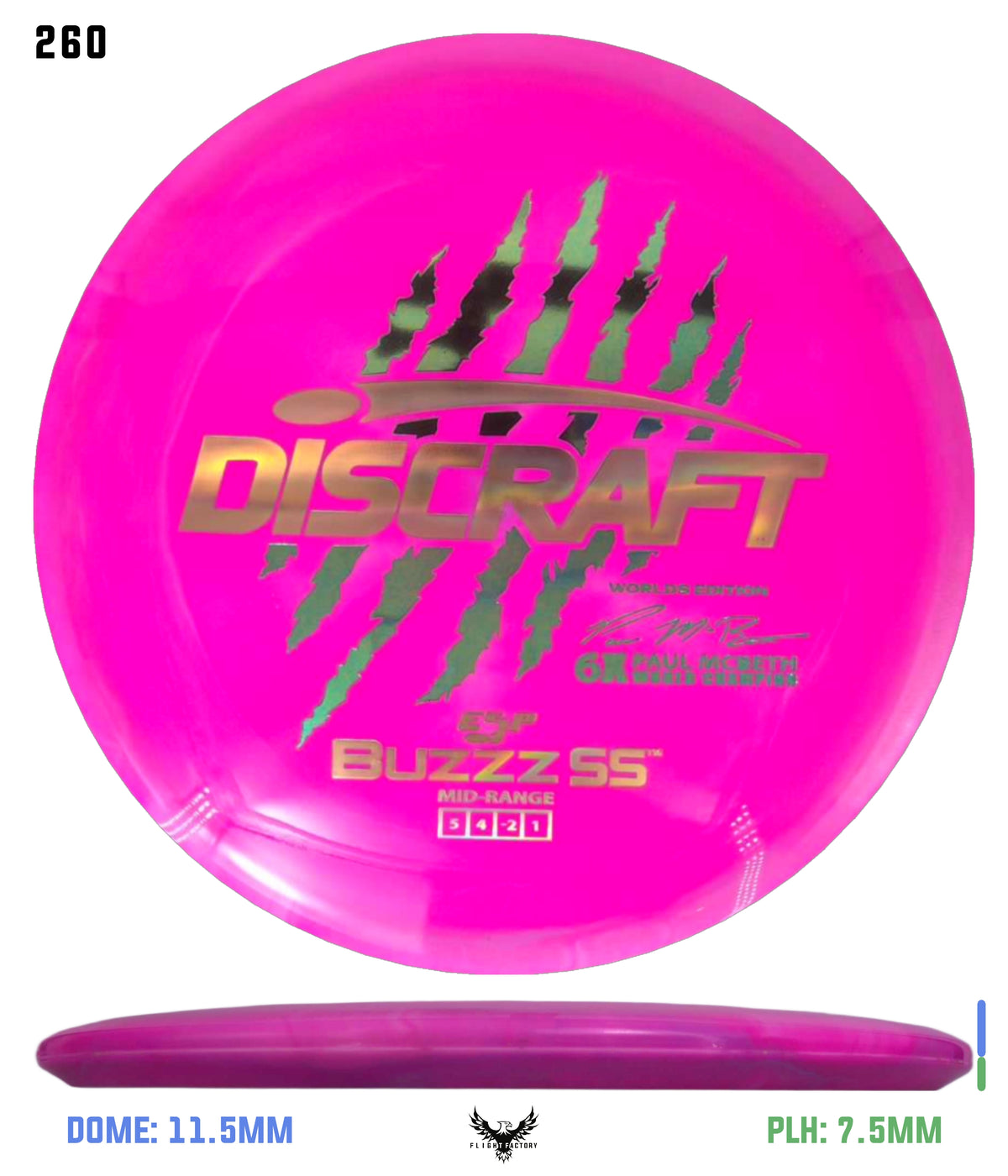 Discraft Paul McBeth 6 Claw ESP Buzzz SS - 2026 Worlds Edition (Page 2)