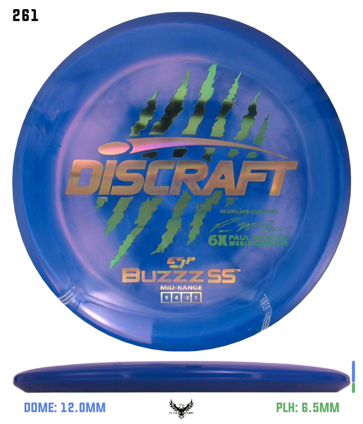 Discraft Paul McBeth 6 Claw ESP Buzzz SS - 2026 Worlds Edition (Page 2)