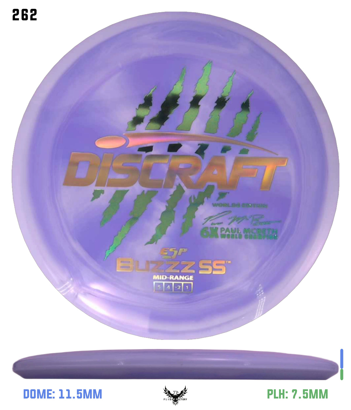 Discraft Paul McBeth 6 Claw ESP Buzzz SS - 2026 Worlds Edition (Page 2)