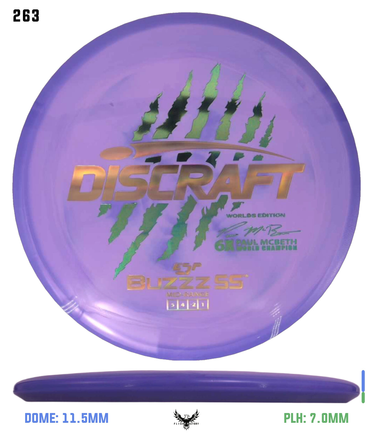 Discraft Paul McBeth 6 Claw ESP Buzzz SS - 2026 Worlds Edition (Page 2)
