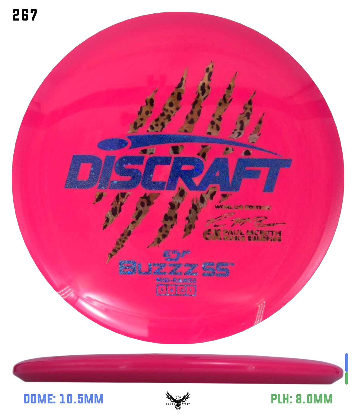 Discraft Paul McBeth 6 Claw ESP Buzzz SS - 2026 Worlds Edition (Page 2)