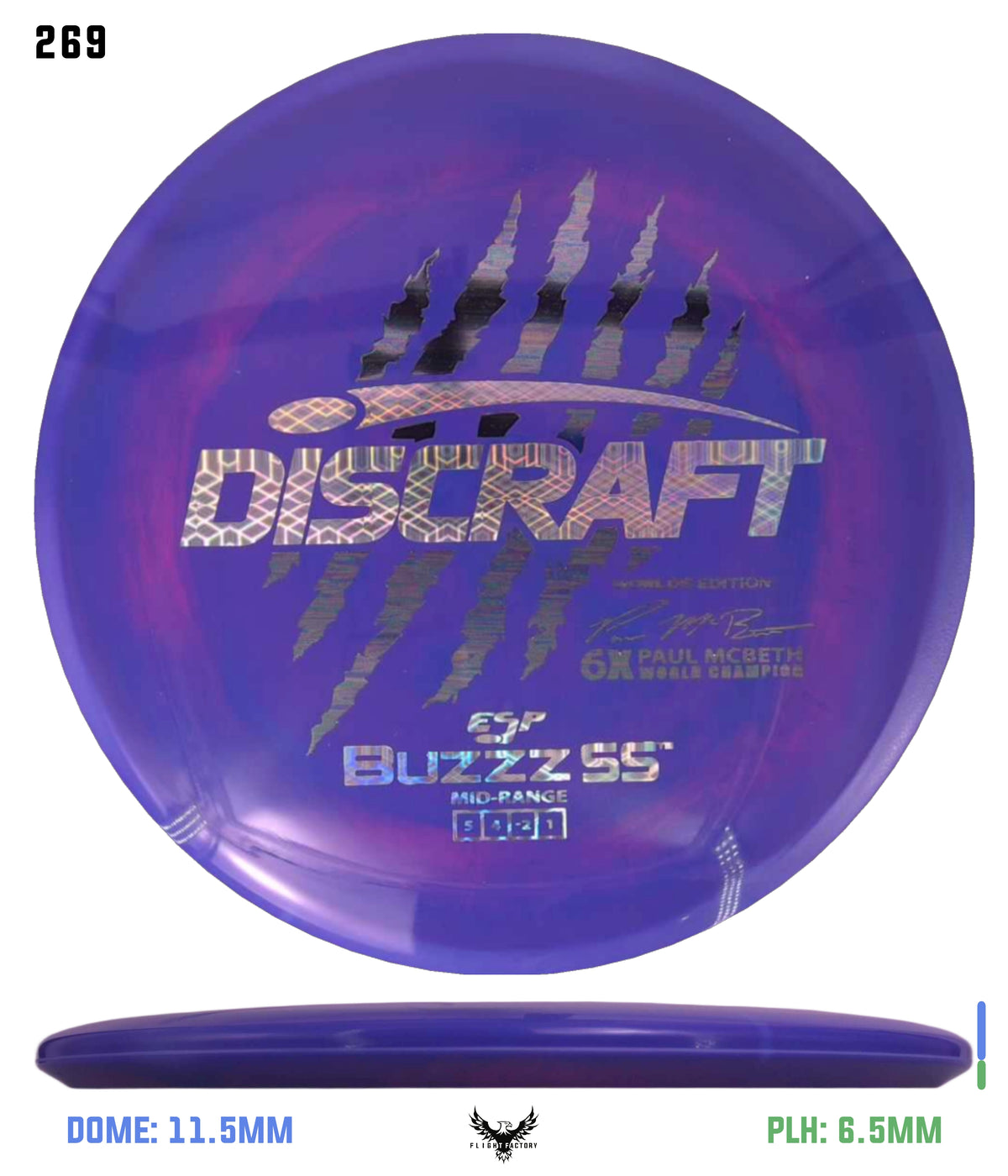 Discraft Paul McBeth 6 Claw ESP Buzzz SS - 2026 Worlds Edition (Page 2)