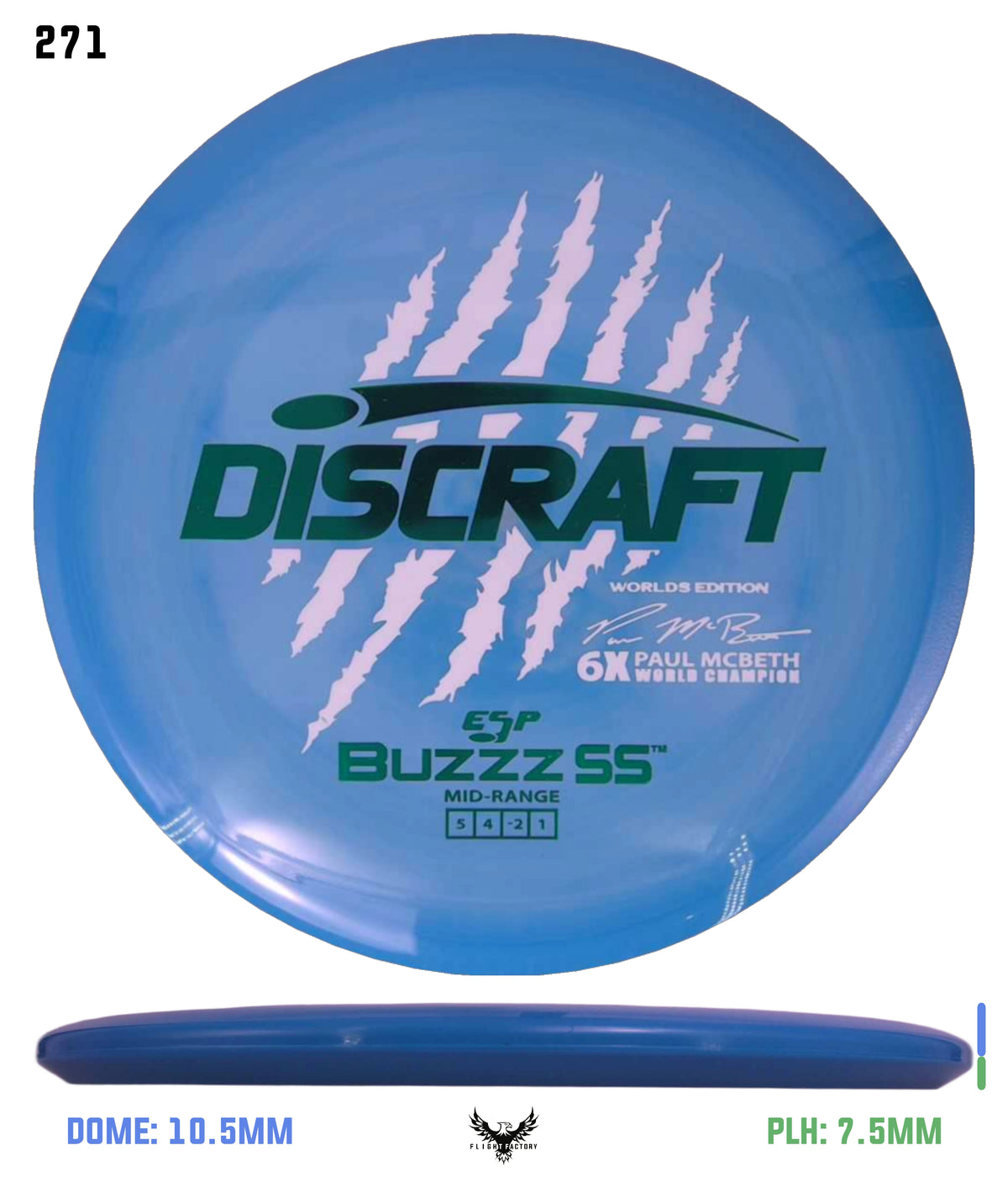 Discraft Paul McBeth 6 Claw ESP Buzzz SS - 2026 Worlds Edition (Page 2)