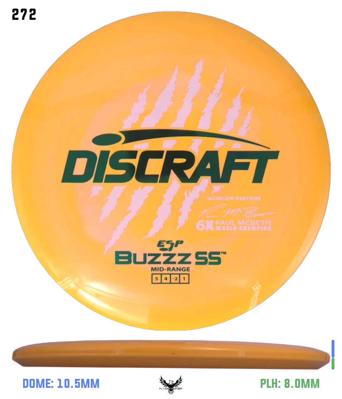Discraft Paul McBeth 6 Claw ESP Buzzz SS - 2026 Worlds Edition (Page 2)