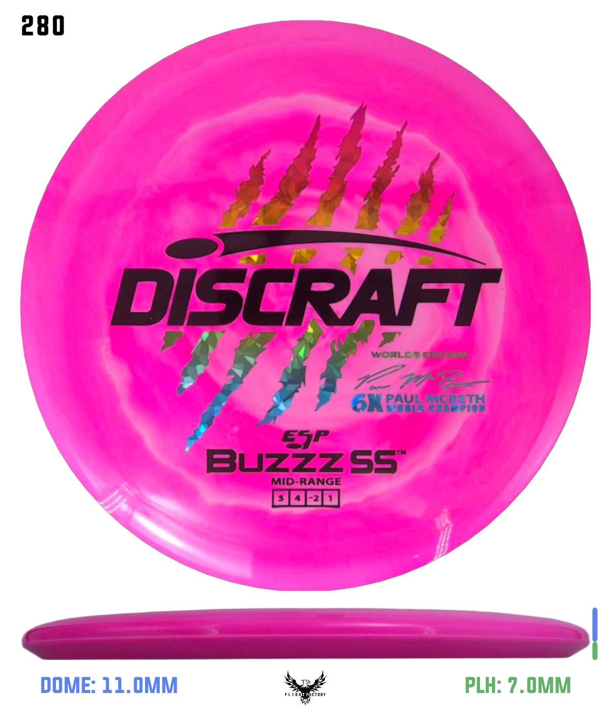 Discraft Paul McBeth 6 Claw ESP Buzzz SS - 2026 Worlds Edition (Page 2)