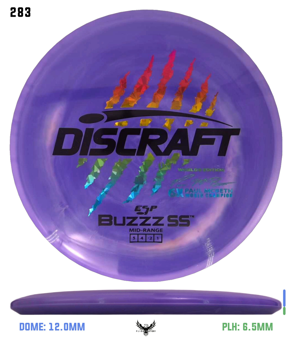Discraft Paul McBeth 6 Claw ESP Buzzz SS - 2026 Worlds Edition (Page 2)