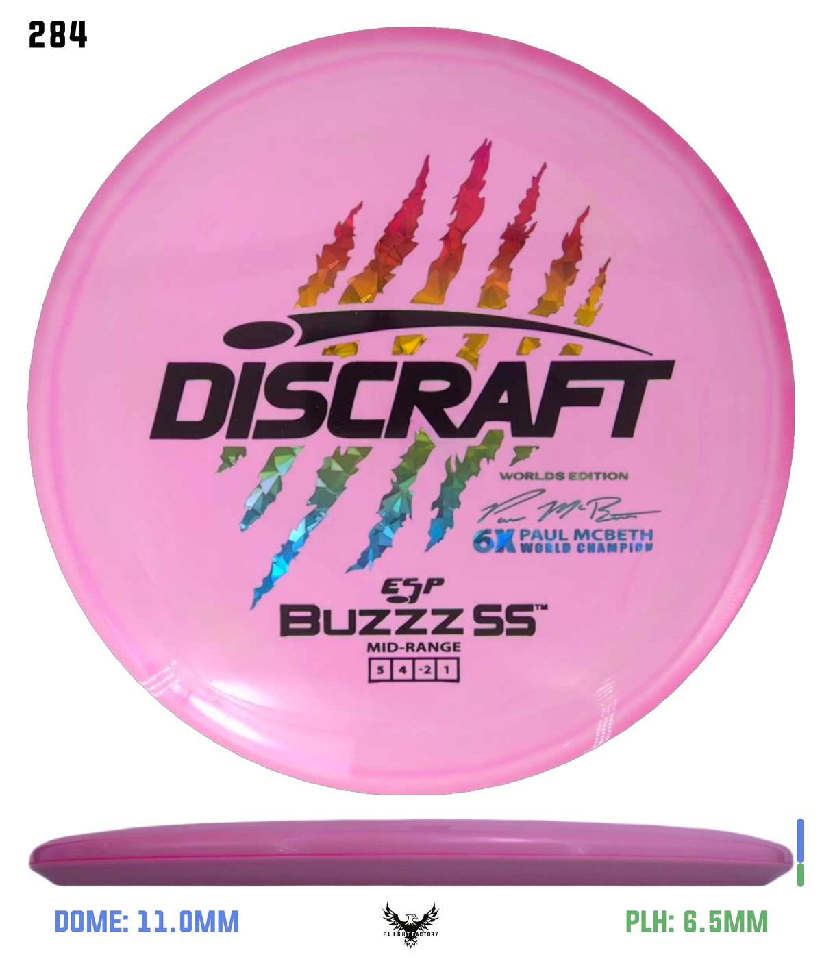 Discraft Paul McBeth 6 Claw ESP Buzzz SS - 2026 Worlds Edition (Page 2)