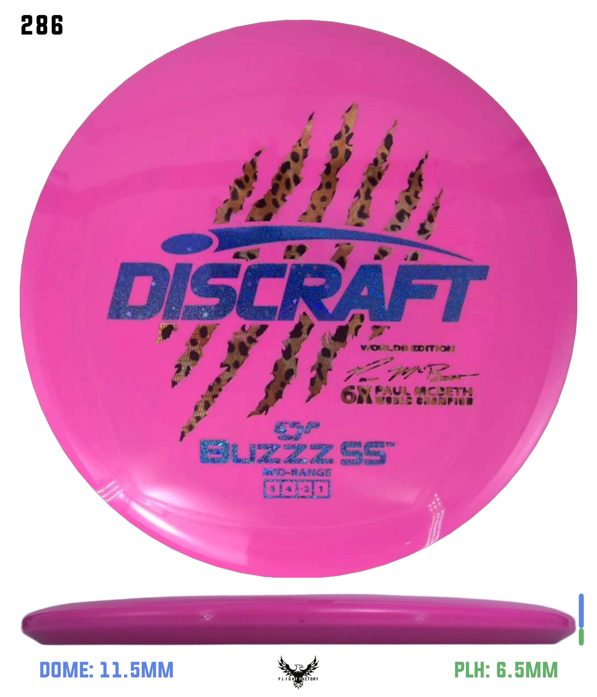 Discraft Paul McBeth 6 Claw ESP Buzzz SS - 2026 Worlds Edition (Page 2)