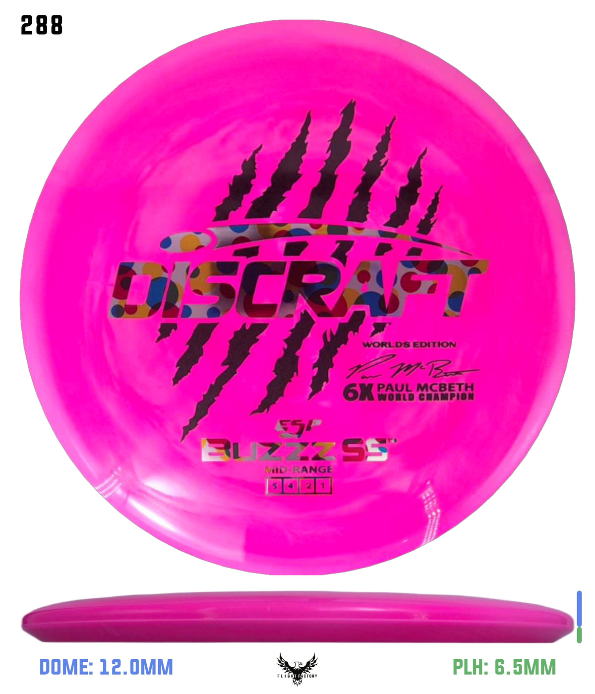 Discraft Paul McBeth 6 Claw ESP Buzzz SS - 2026 Worlds Edition (Page 2)