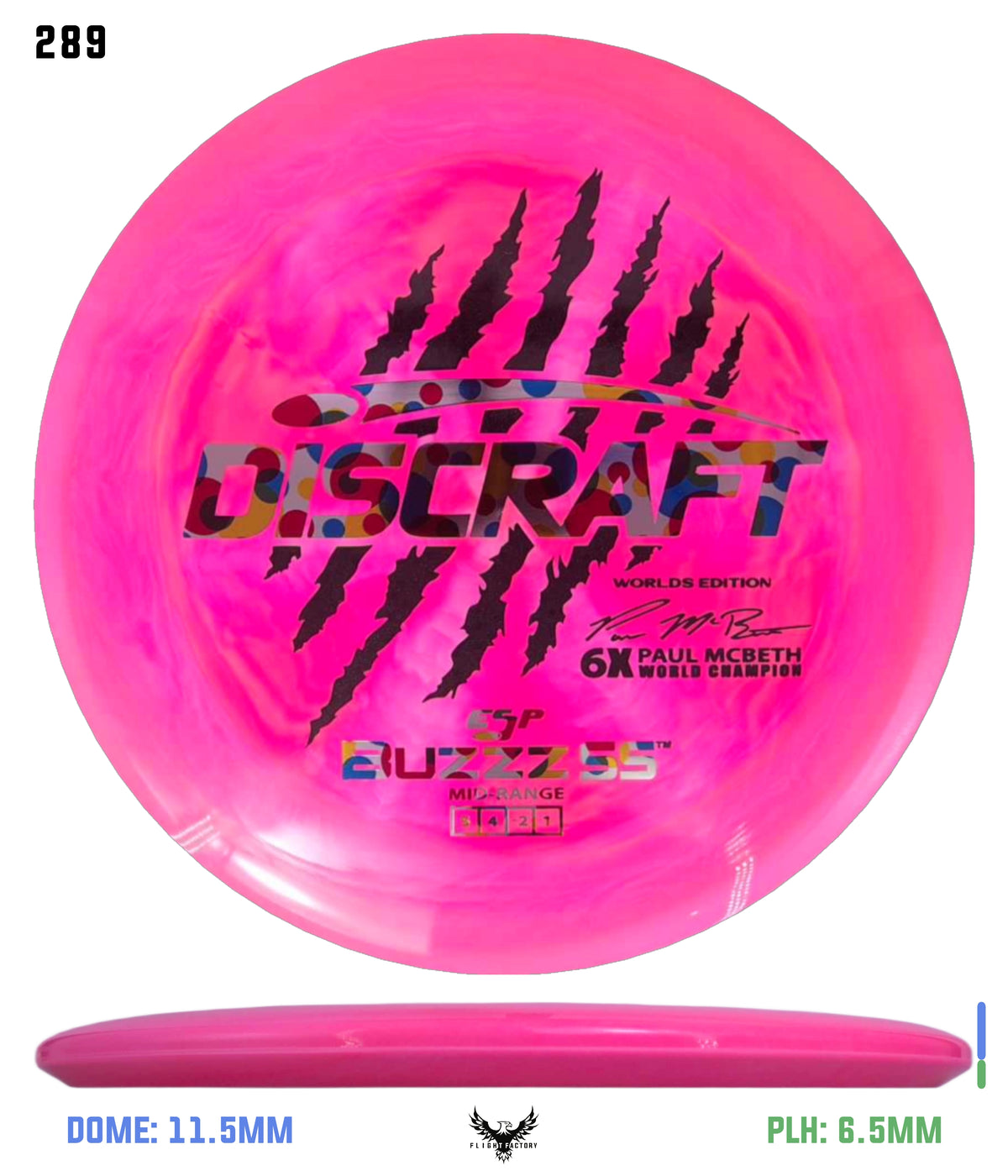 Discraft Paul McBeth 6 Claw ESP Buzzz SS - 2026 Worlds Edition (Page 2)