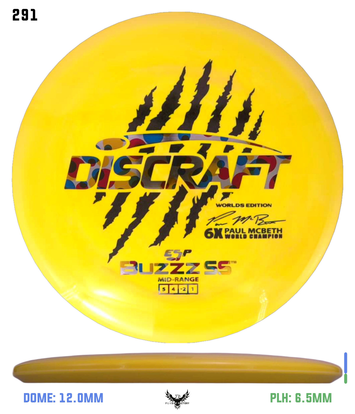 Discraft Paul McBeth 6 Claw ESP Buzzz SS - 2026 Worlds Edition (Page 2)