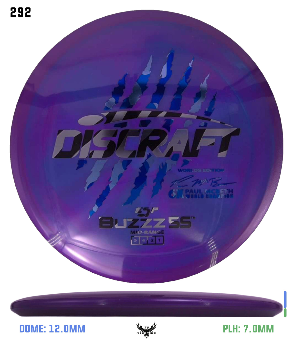 Discraft Paul McBeth 6 Claw ESP Buzzz SS - 2026 Worlds Edition (Page 2)
