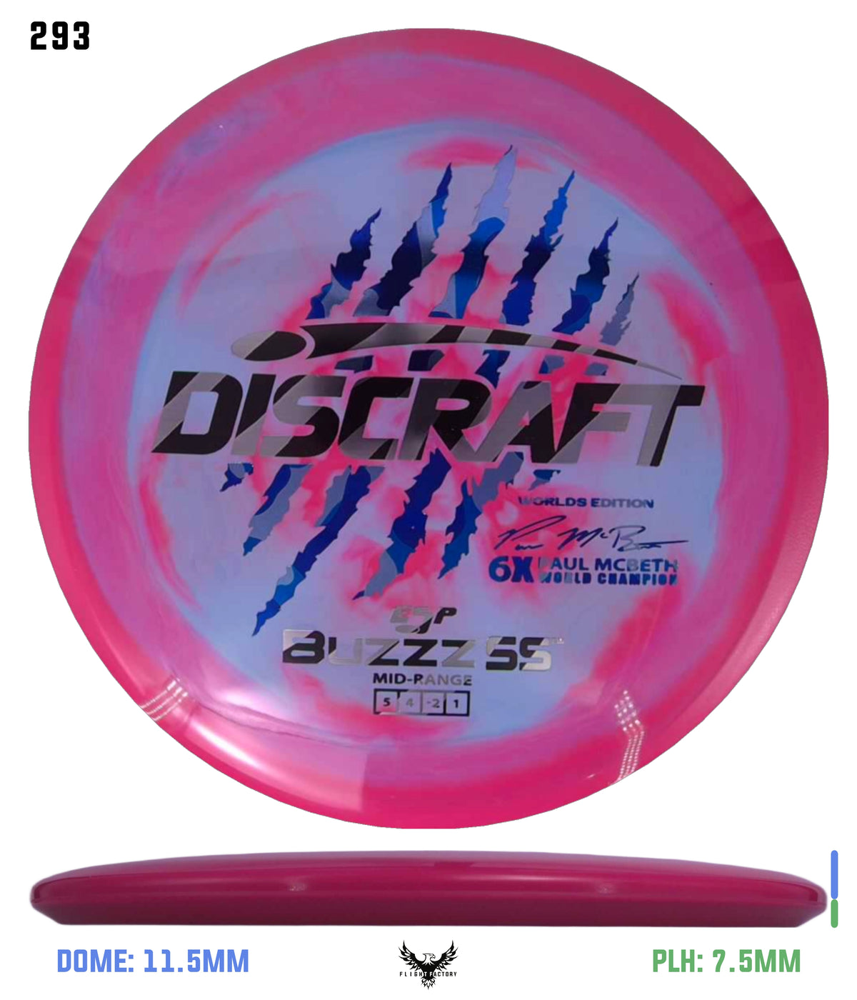 Discraft Paul McBeth 6 Claw ESP Buzzz SS - 2026 Worlds Edition (Page 2)