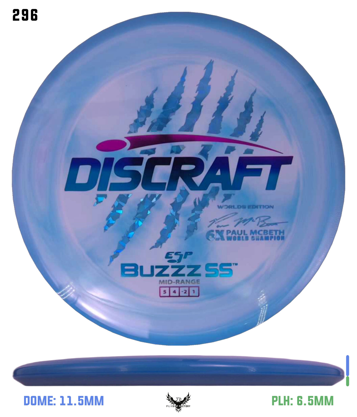 Discraft Paul McBeth 6 Claw ESP Buzzz SS - 2026 Worlds Edition (Page 2)
