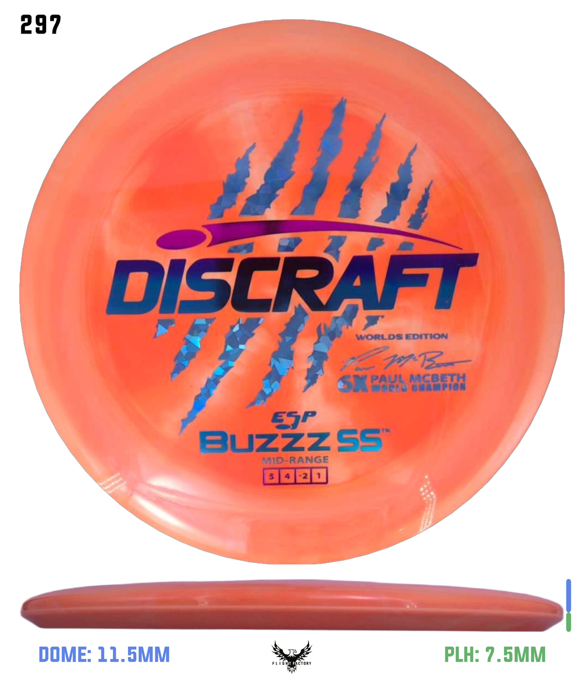 Discraft Paul McBeth 6 Claw ESP Buzzz SS - 2026 Worlds Edition (Page 2)