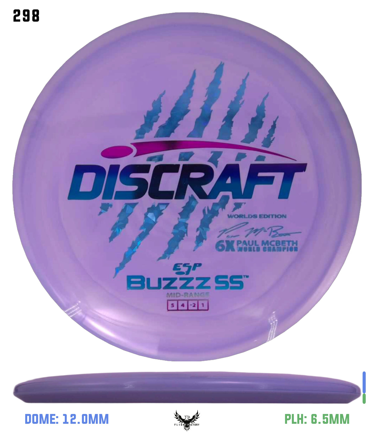 Discraft Paul McBeth 6 Claw ESP Buzzz SS - 2026 Worlds Edition (Page 2)