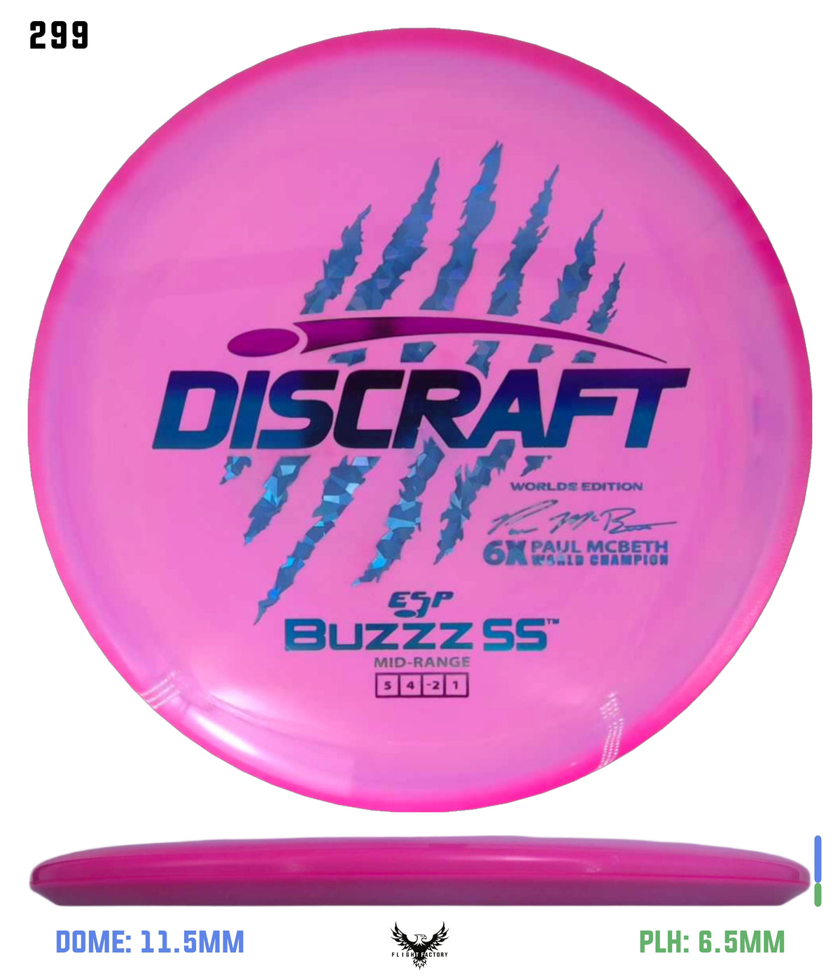 Discraft Paul McBeth 6 Claw ESP Buzzz SS - 2026 Worlds Edition (Page 2)