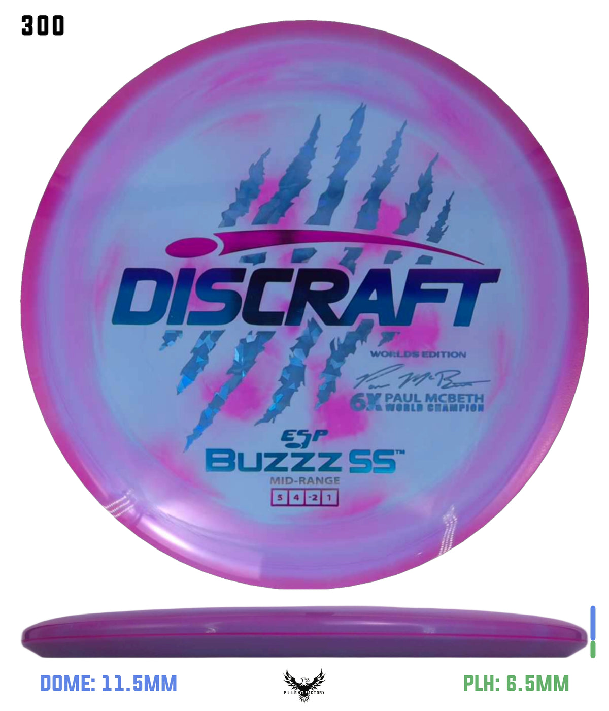 Discraft Paul McBeth 6 Claw ESP Buzzz SS - 2026 Worlds Edition (Page 2)