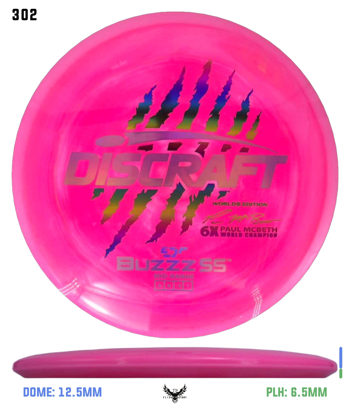 Discraft Paul McBeth 6 Claw ESP Buzzz SS - 2026 Worlds Edition (Page 2)