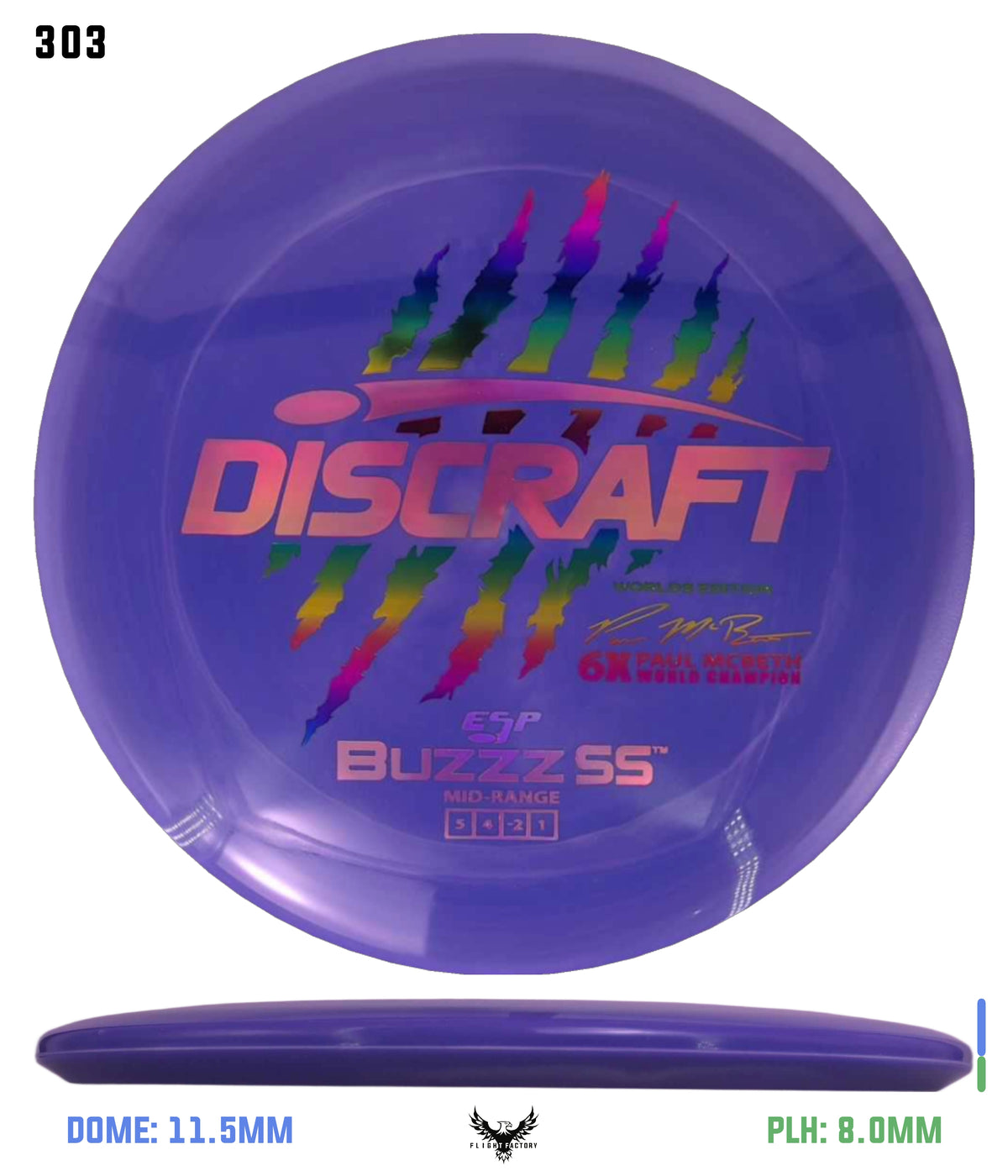 Discraft Paul McBeth 6 Claw ESP Buzzz SS - 2026 Worlds Edition (Page 2)