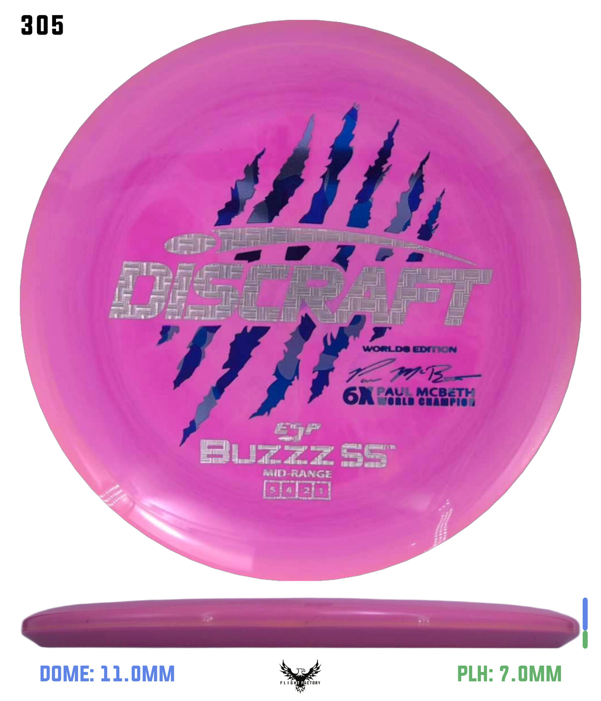 Discraft Paul McBeth 6 Claw ESP Buzzz SS - 2026 Worlds Edition (Page 2)