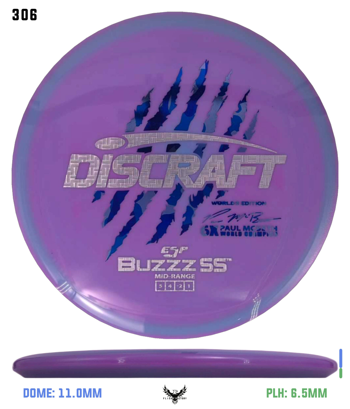 Discraft Paul McBeth 6 Claw ESP Buzzz SS - 2026 Worlds Edition (Page 2)