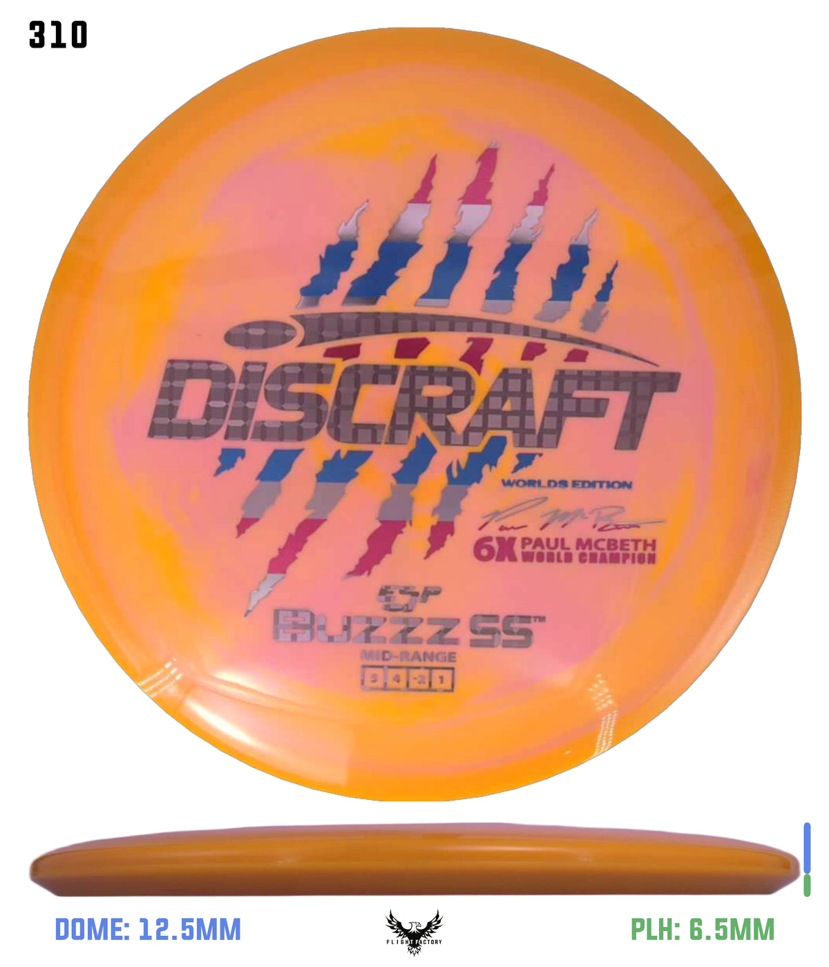 Discraft Paul McBeth 6 Claw ESP Buzzz SS - 2026 Worlds Edition (Page 2)