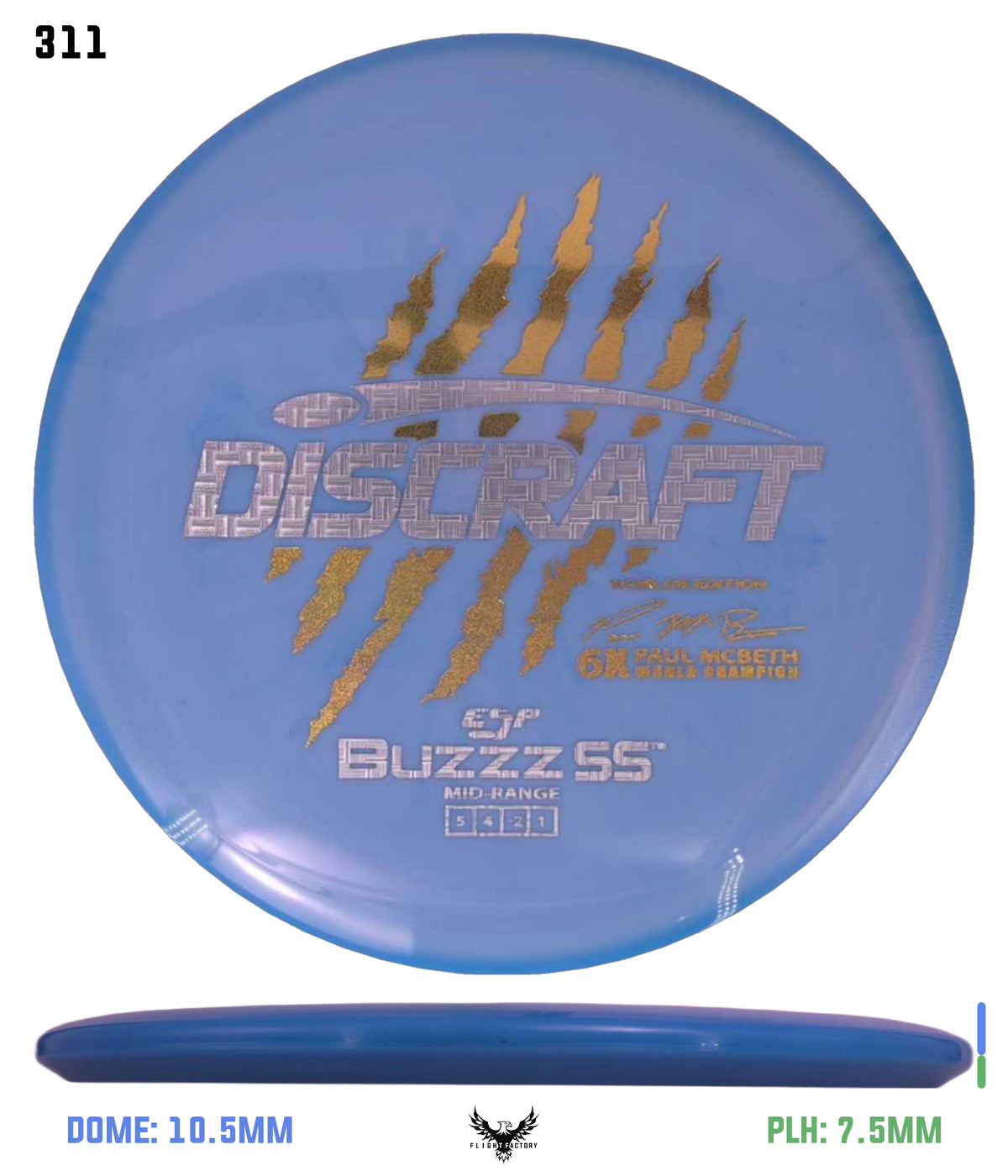Discraft Paul McBeth 6 Claw ESP Buzzz SS - 2026 Worlds Edition (Page 2)