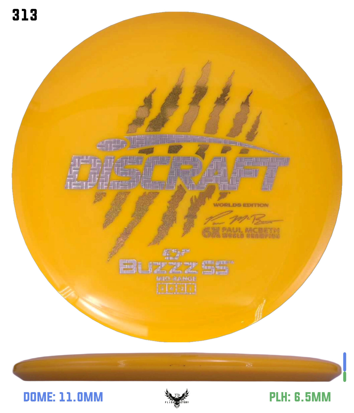 Discraft Paul McBeth 6 Claw ESP Buzzz SS - 2026 Worlds Edition (Page 2)