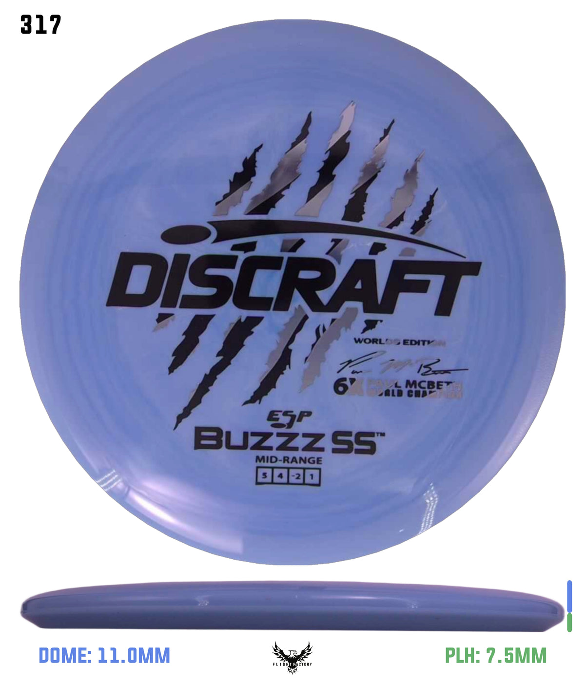Discraft Paul McBeth 6 Claw ESP Buzzz SS - 2026 Worlds Edition (Page 2)