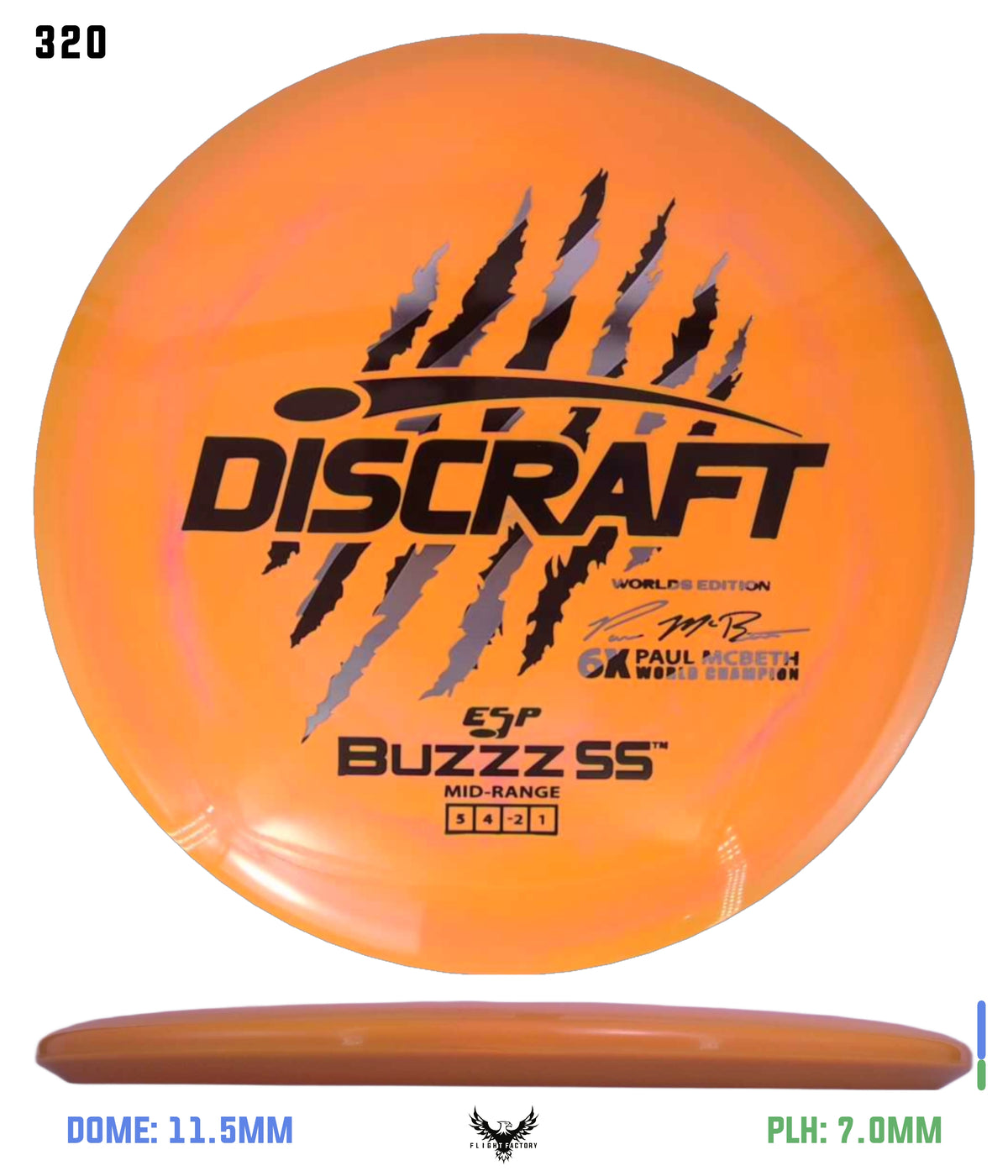 Discraft Paul McBeth 6 Claw ESP Buzzz SS - 2026 Worlds Edition (Page 2)