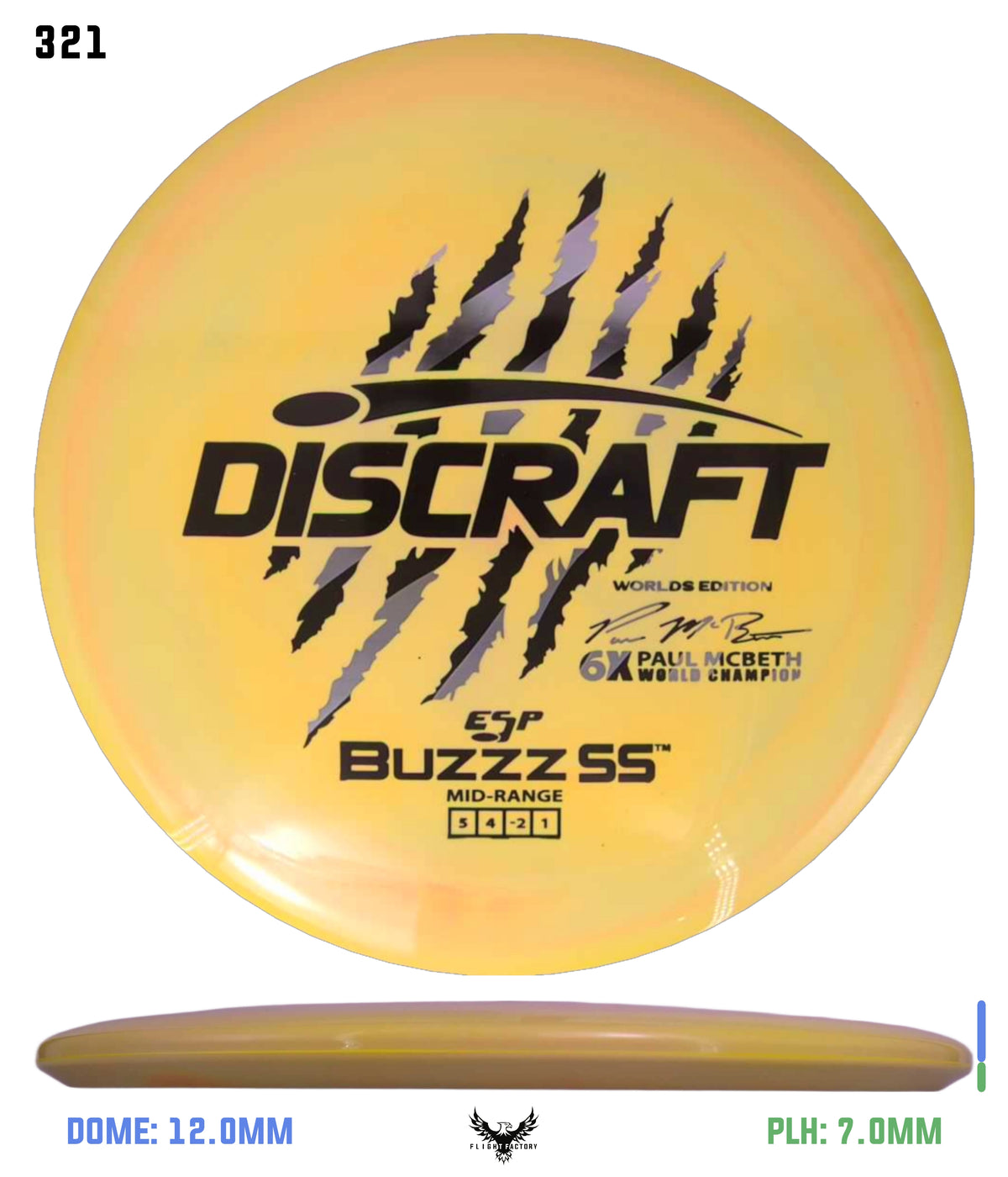 Discraft Paul McBeth 6 Claw ESP Buzzz SS - 2026 Worlds Edition (Page 2)