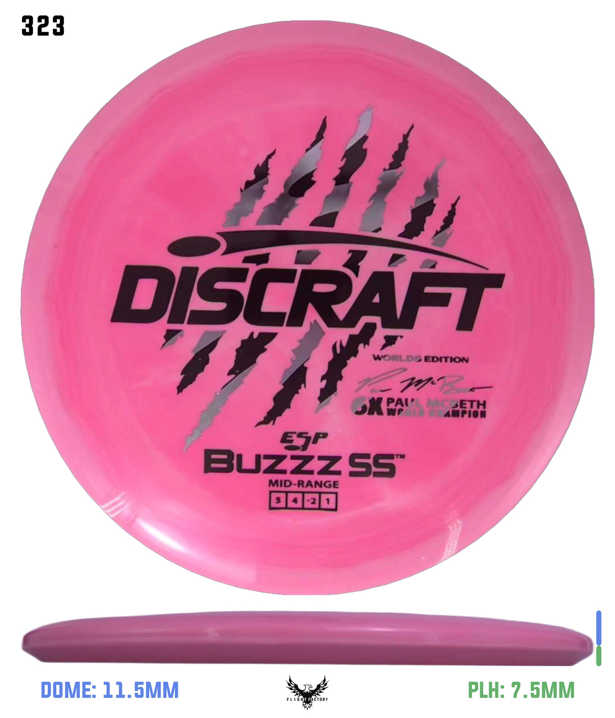 Discraft Paul McBeth 6 Claw ESP Buzzz SS - 2026 Worlds Edition (Page 2)
