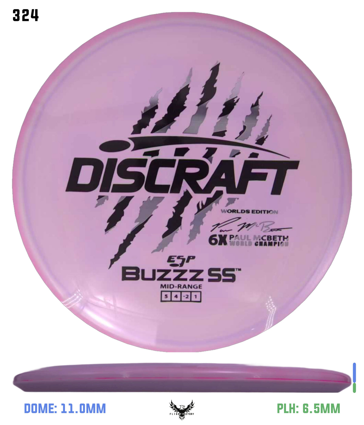 Discraft Paul McBeth 6 Claw ESP Buzzz SS - 2026 Worlds Edition (Page 2)