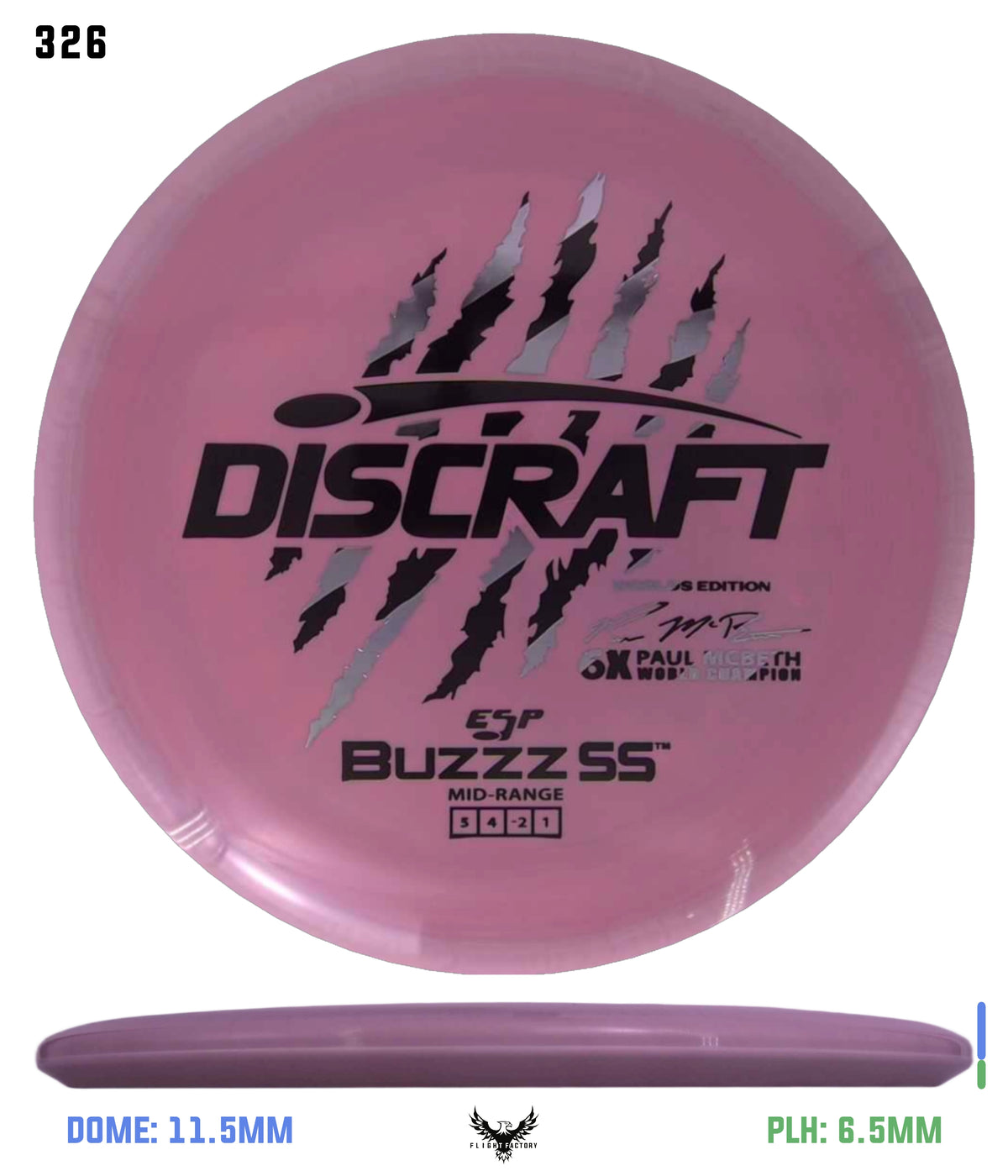 Discraft Paul McBeth 6 Claw ESP Buzzz SS - 2026 Worlds Edition (Page 2)