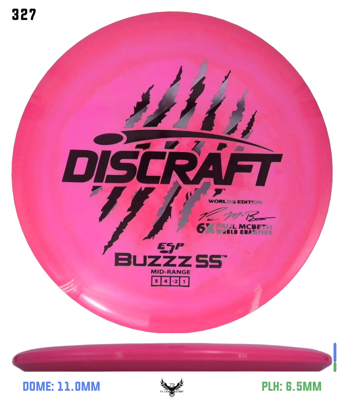Discraft Paul McBeth 6 Claw ESP Buzzz SS - 2026 Worlds Edition (Page 2)
