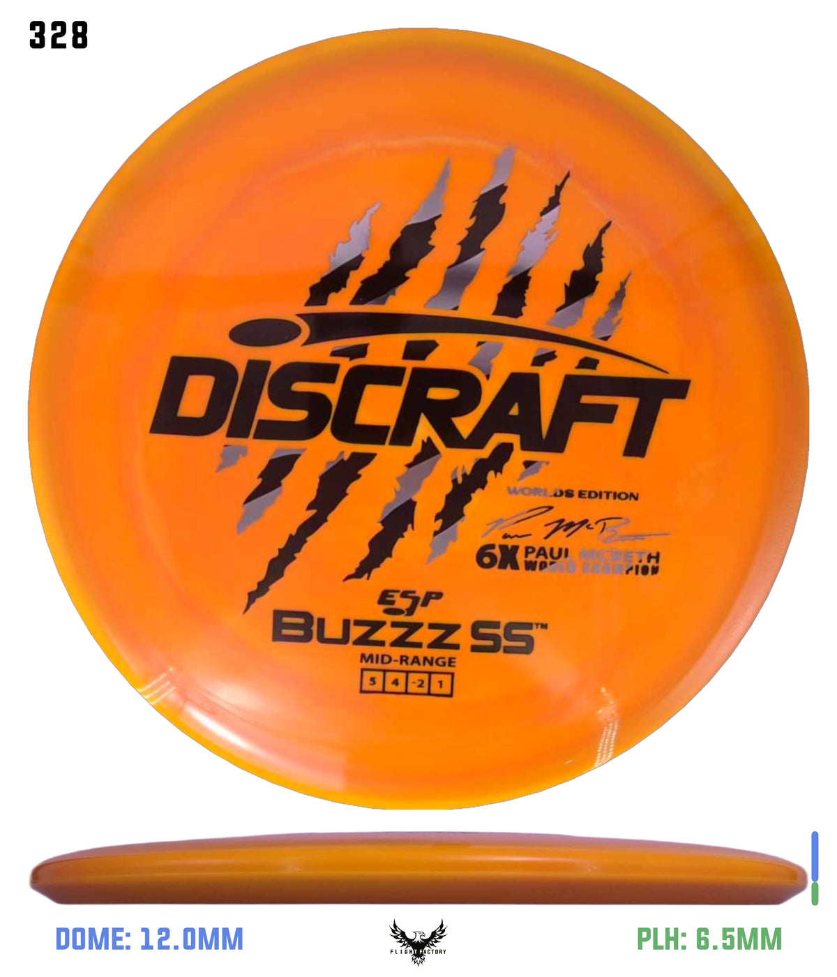 Discraft Paul McBeth 6 Claw ESP Buzzz SS - 2026 Worlds Edition (Page 2)