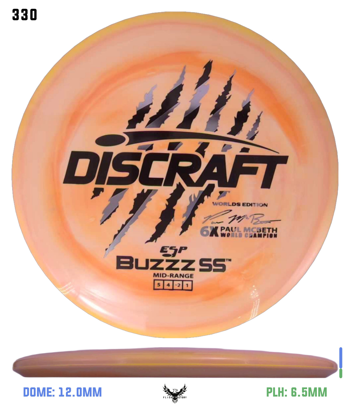Discraft Paul McBeth 6 Claw ESP Buzzz SS - 2026 Worlds Edition (Page 2)