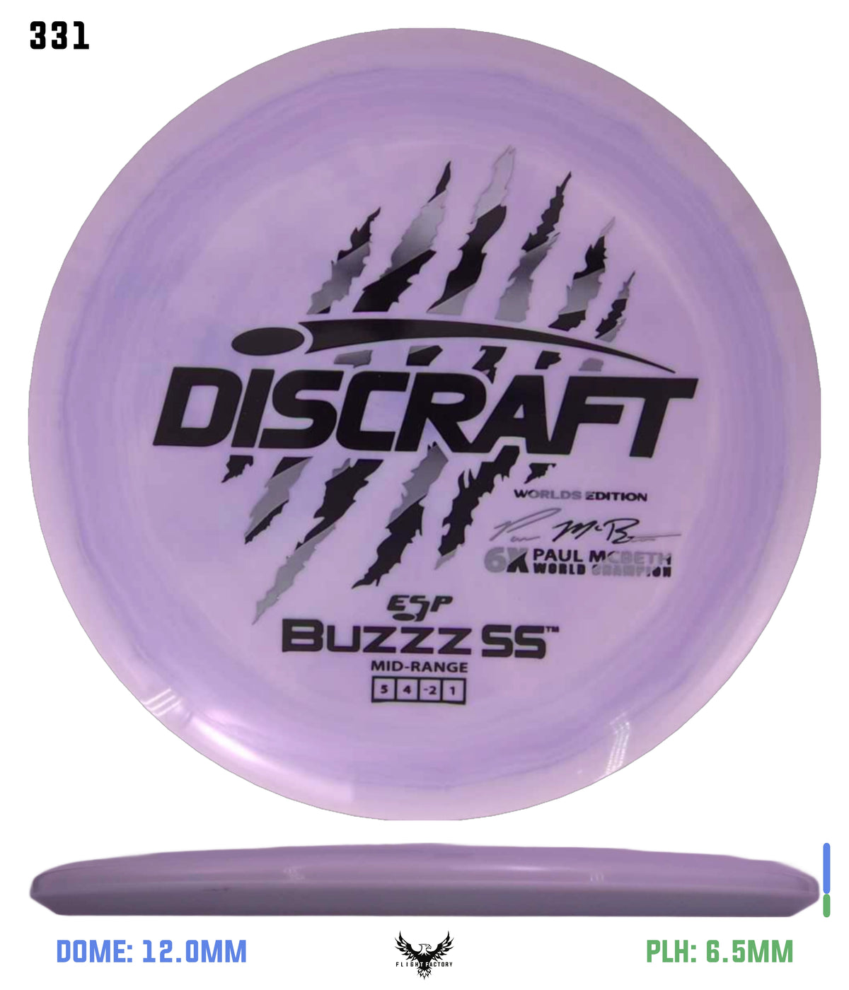 Discraft Paul McBeth 6 Claw ESP Buzzz SS - 2026 Worlds Edition (Page 2)