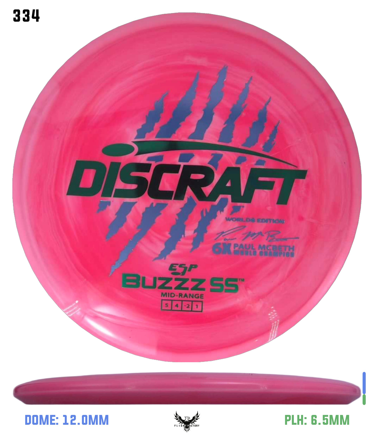Discraft Paul McBeth 6 Claw ESP Buzzz SS - 2026 Worlds Edition (Page 2)