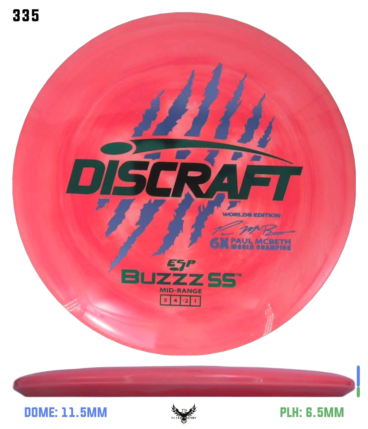 Discraft Paul McBeth 6 Claw ESP Buzzz SS - 2026 Worlds Edition (Page 2)