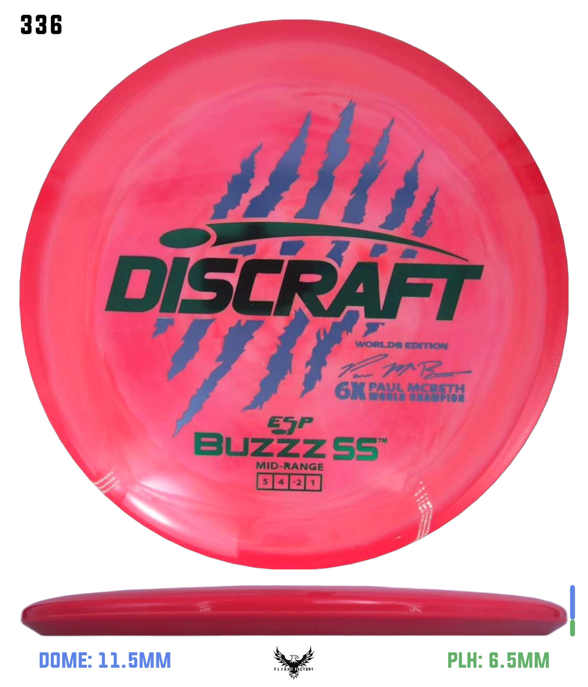 Discraft Paul McBeth 6 Claw ESP Buzzz SS - 2026 Worlds Edition (Page 2)