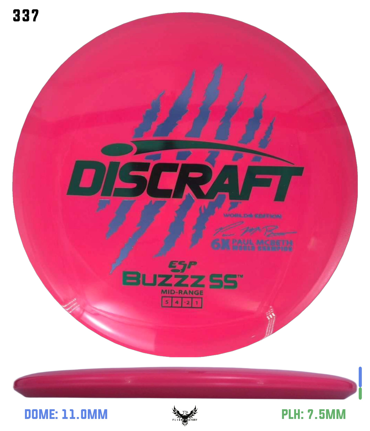 Discraft Paul McBeth 6 Claw ESP Buzzz SS - 2026 Worlds Edition (Page 2)