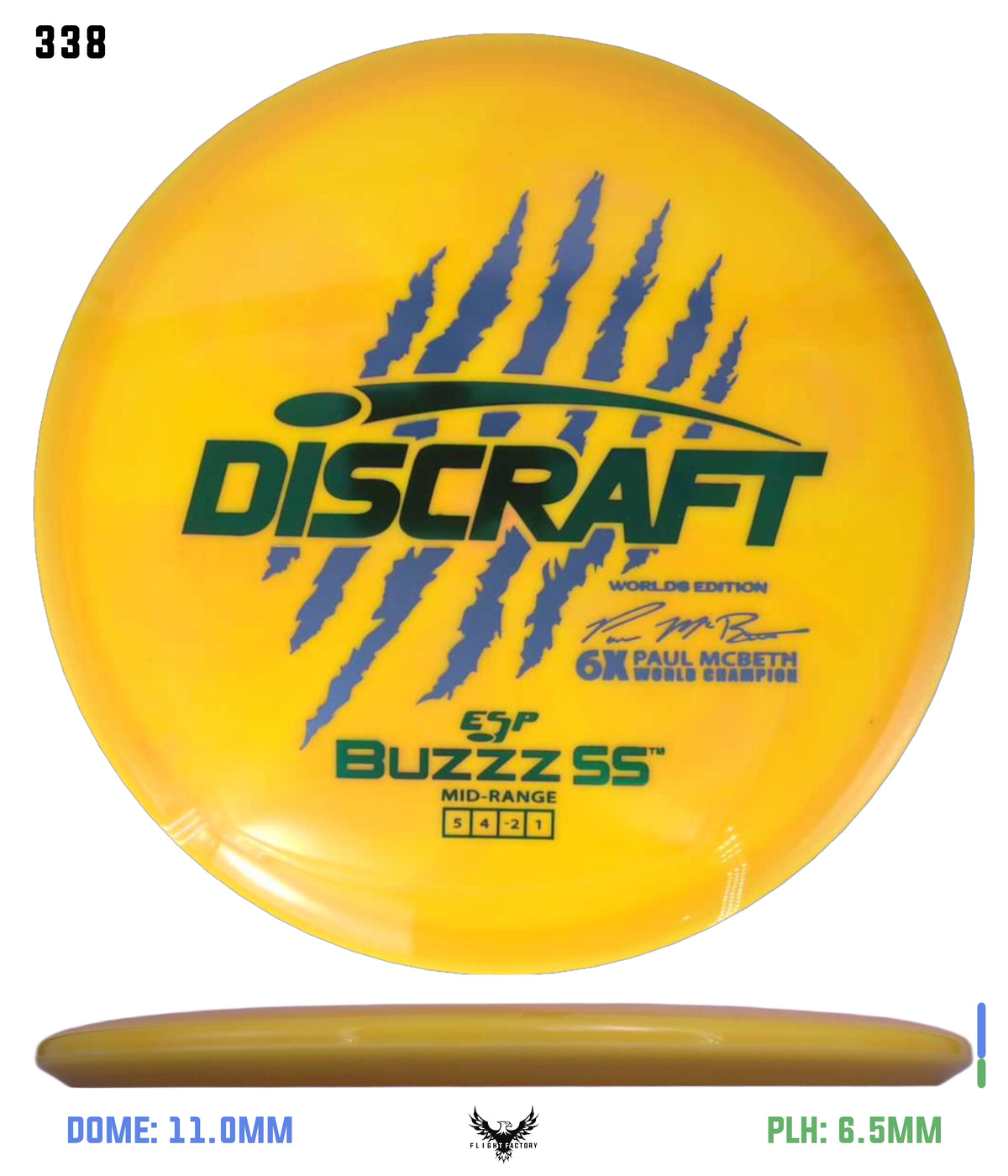 Discraft Paul McBeth 6 Claw ESP Buzzz SS - 2026 Worlds Edition (Page 2)