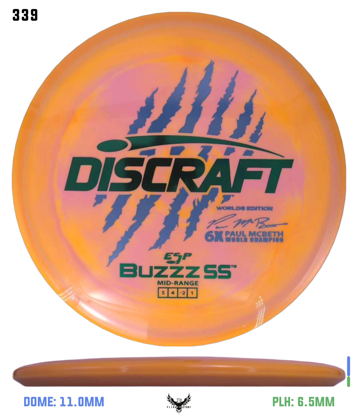 Discraft Paul McBeth 6 Claw ESP Buzzz SS - 2026 Worlds Edition (Page 2)