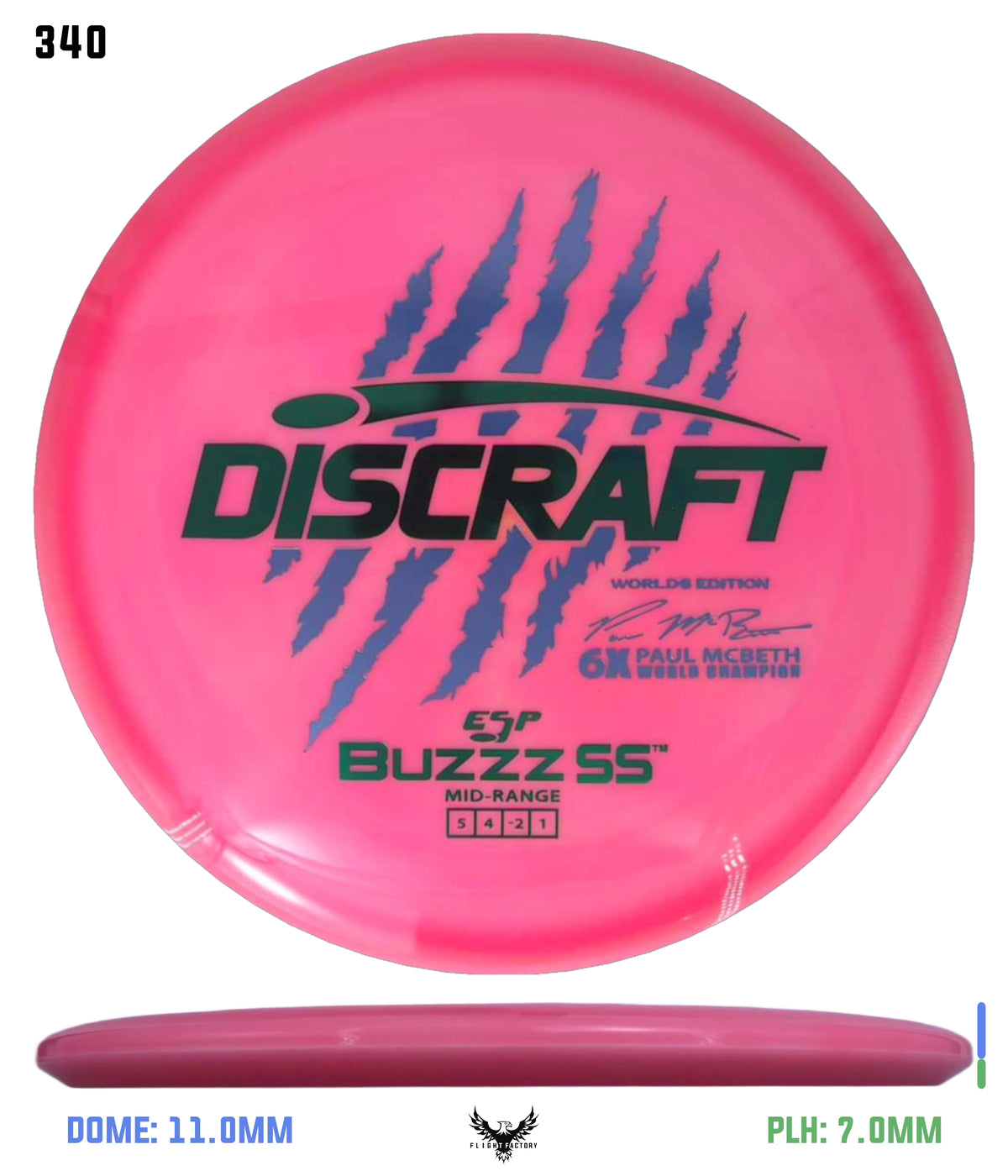 Discraft Paul McBeth 6 Claw ESP Buzzz SS - 2026 Worlds Edition (Page 2)