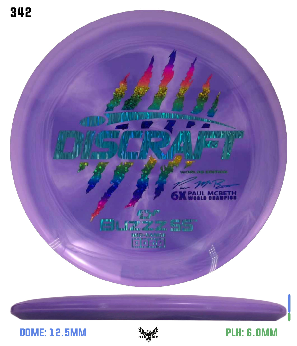 Discraft Paul McBeth 6 Claw ESP Buzzz SS - 2026 Worlds Edition (Page 2)
